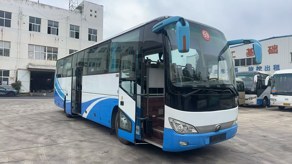 Coach Bus Second Hand Yutong Zk6119 Weichai 375hp  Leaf Spring 50 Seats  Lux Transport With Air Condition