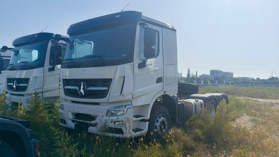 사용된 북본 트랙터 트럭 6x4 트랙터 10 휠 480hp Lhd/Rhd 아프리카 가격 6x6