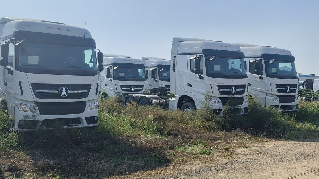 사용된 북본 트랙터 트럭 6x4 트랙터 10 휠 480hp Lhd/Rhd 아프리카 가격 6x6