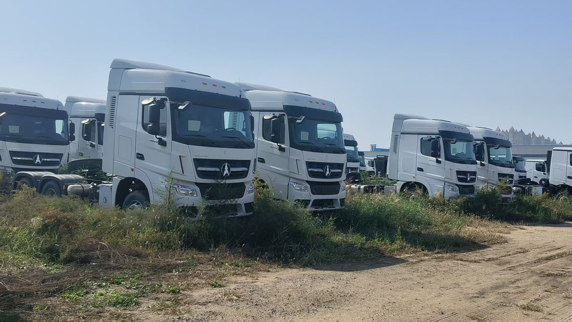 사용된 북본 트랙터 트럭 6x4 트랙터 10 휠 480hp Lhd/Rhd 아프리카 가격 6x6