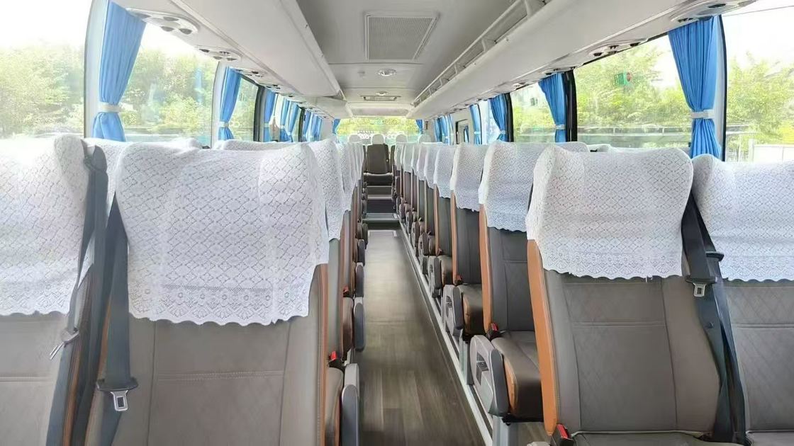 50인승 디젤 유통 코치 버스 짐바브웨 콩고 Weichai 엔진 투어 시외/시내 버스 Rhd/Lhd