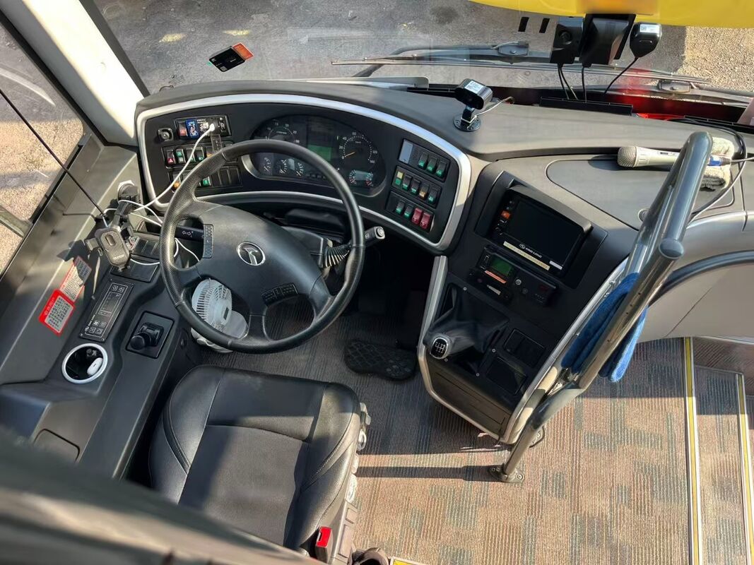 중고 디젤 킹롱 버스 50인승 럭셔리 리프 스프링 웨이차이 엔진 학교 투어 시외 통근 코치