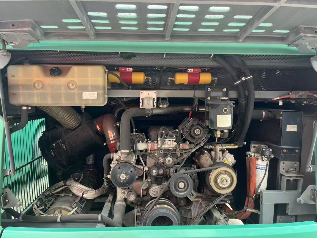 중고용 디젤 킹롱 버스 50석 럭셔리 리프스프링 웨이차이 엔진 스쿨 투어 도시 간 통근 코치