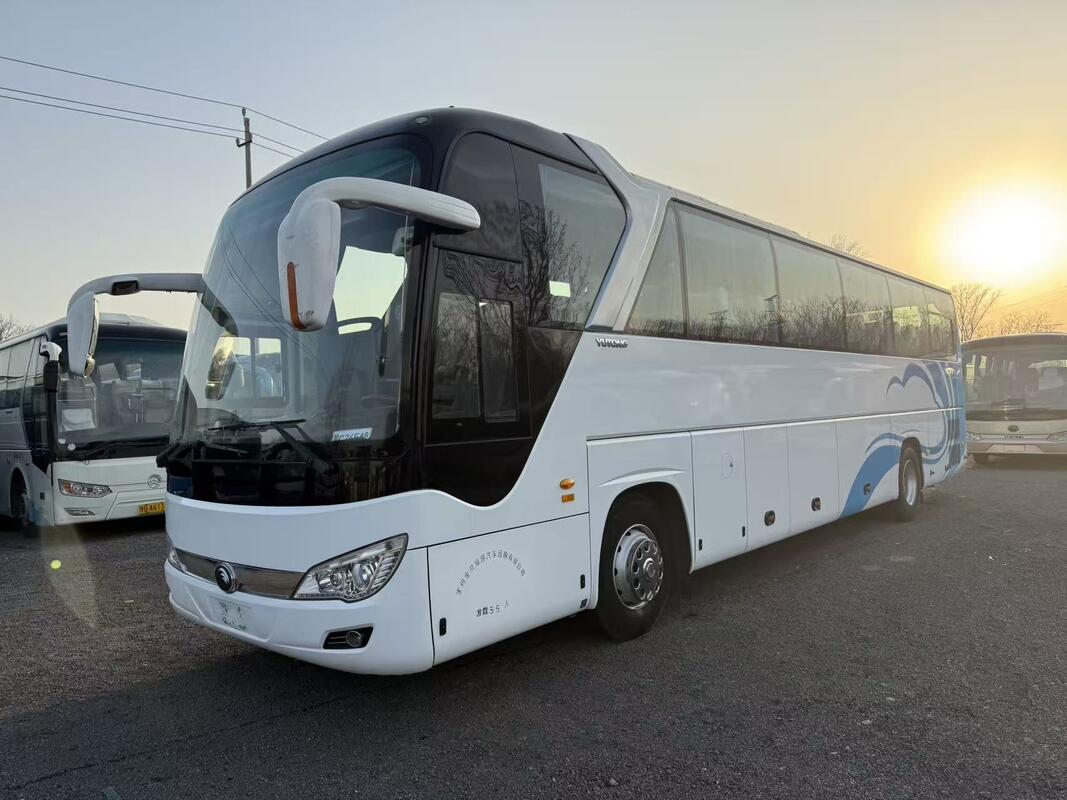 New bus Arrvied Second Hand Yutong Zk6122 Yuchai 330hp  Leaf Spring 55 Seats  Lux Transport With Air Condition