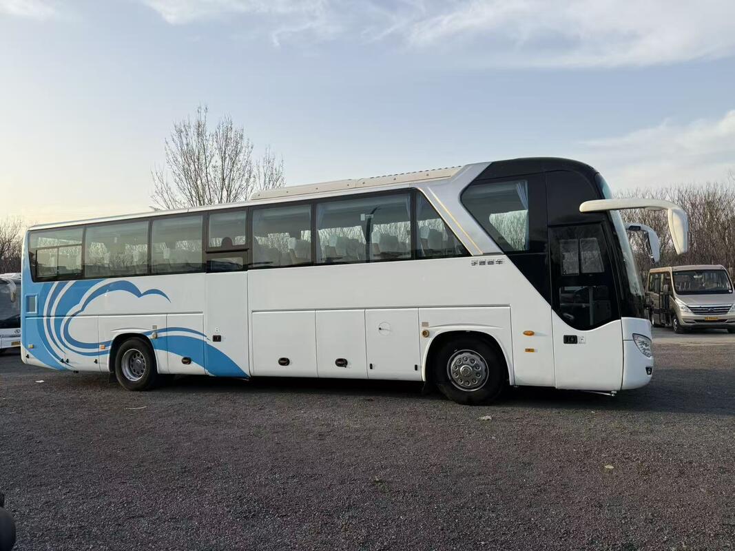 New bus Arrvied Second Hand Yutong Zk6122 Yuchai 330hp  Leaf Spring 55 Seats  Lux Transport With Air Condition