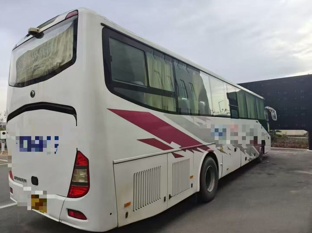 중고용 여객버스 유동 ZK6122 유차 330hp 잎 봄 60석 럭스 운송