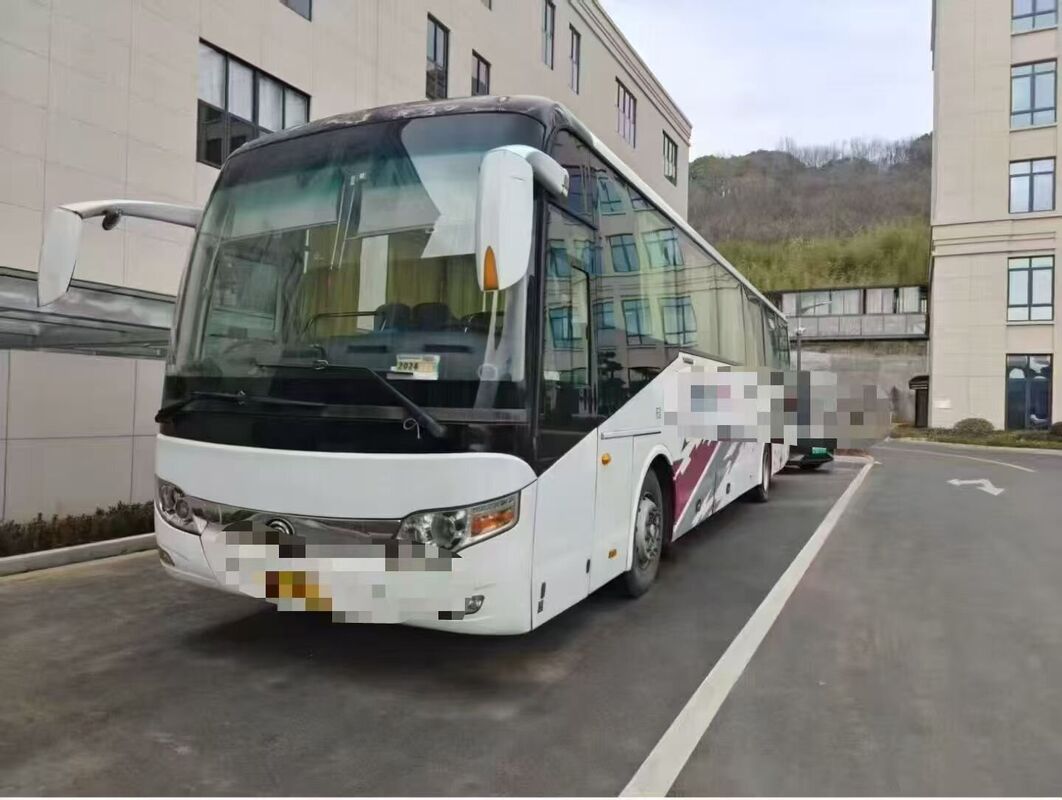 중고용 여객버스 유동 ZK6122 유차 330hp 잎 봄 60석 럭스 운송