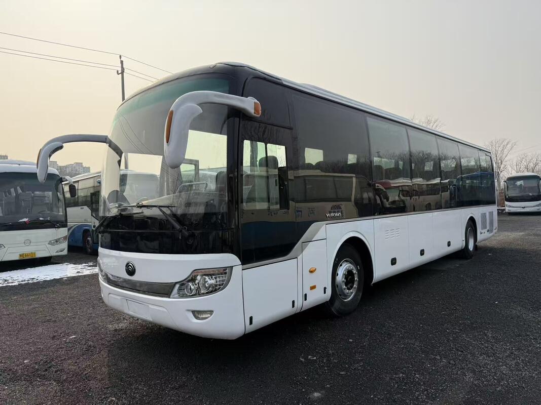 Used Tour Bus Yutong Zk6121 Yuchai 330hp  Leaf Spring 67 Seats  Lux Transport With Air Condition