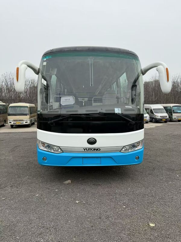 중고차 버스 유동 Zk6125 유차 330hp 잎 봄 65 좌석 럭스 운송