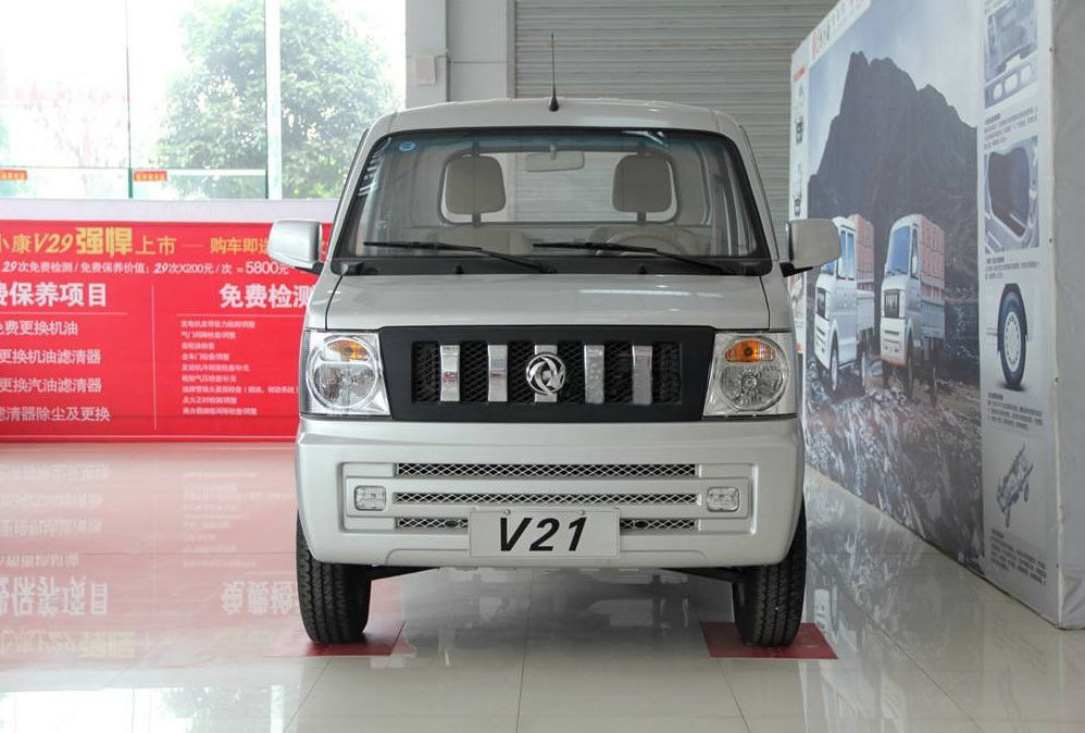 Dongfeng RHD 소형 트럭, 최대 힘 20KW를 가진 이용된 소형 밴 V21 디젤 엔진 모형