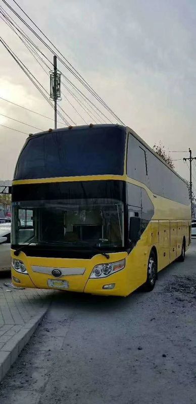 Yutong 초침 관광 버스, Wechai 모터 4 바퀴 디스크 브레이크를 가진 사용된 호화스러운 버스
