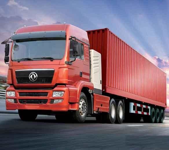 2016 년 375hp는 6×6 RHD 드라이브 형태를 가진 트랙터 트럭 Dongfeng 상표를 사용했습니다