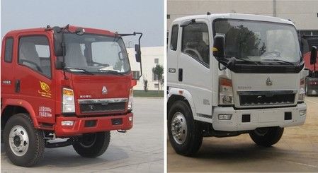 Sinotruk Howo 제 2 손 화물 자동차는 2015 년 160hp 4×2 드라이브 형태 9995x2498x3750mm를 만들었습니다