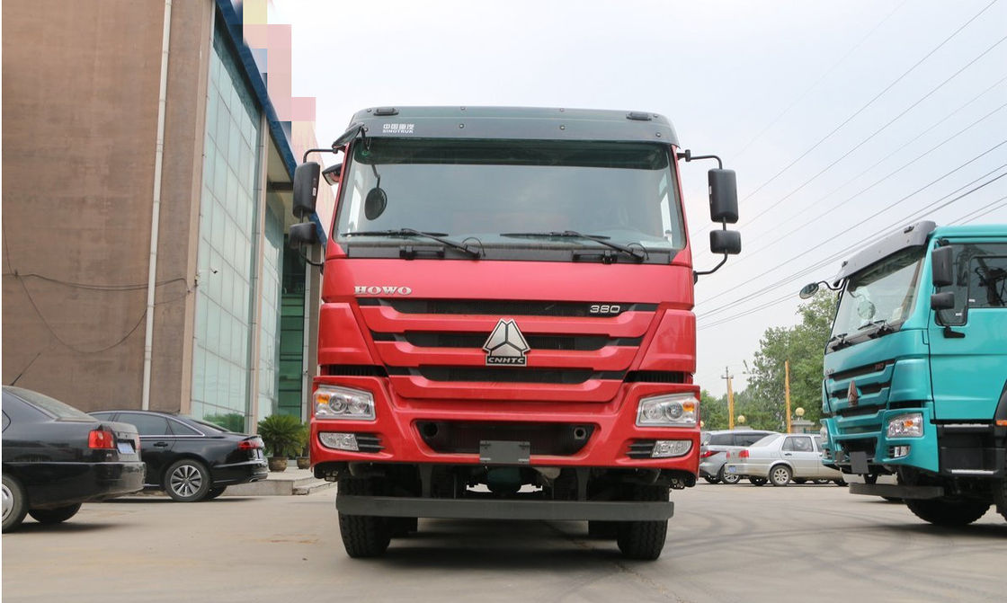HOWO 371HP 8 x 4는 덤프 트럭, 초침 팁 주는 사람 트럭을 사용했습니다