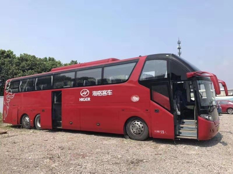 럭셔리 KLQ6122 중고차 Euro IV / V 24-57 좌석 중고 여객 버스