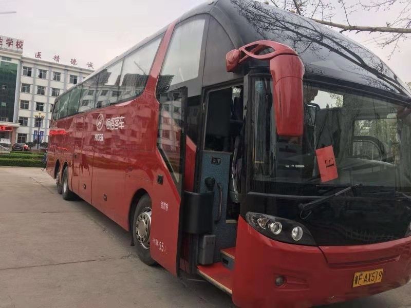 럭셔리 KLQ6122 중고차 Euro IV / V 24-57 좌석 중고 여객 버스