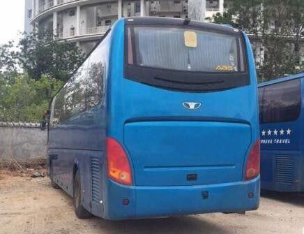 사용된 대우 6127 모형 55 좌석 차 버스 294 KW 2010 년 고성능