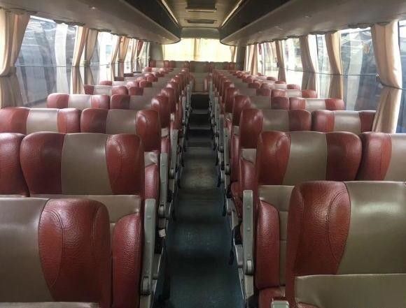사용된 대우 6127 모형 55 좌석 차 버스 294 KW 2010 년 고성능