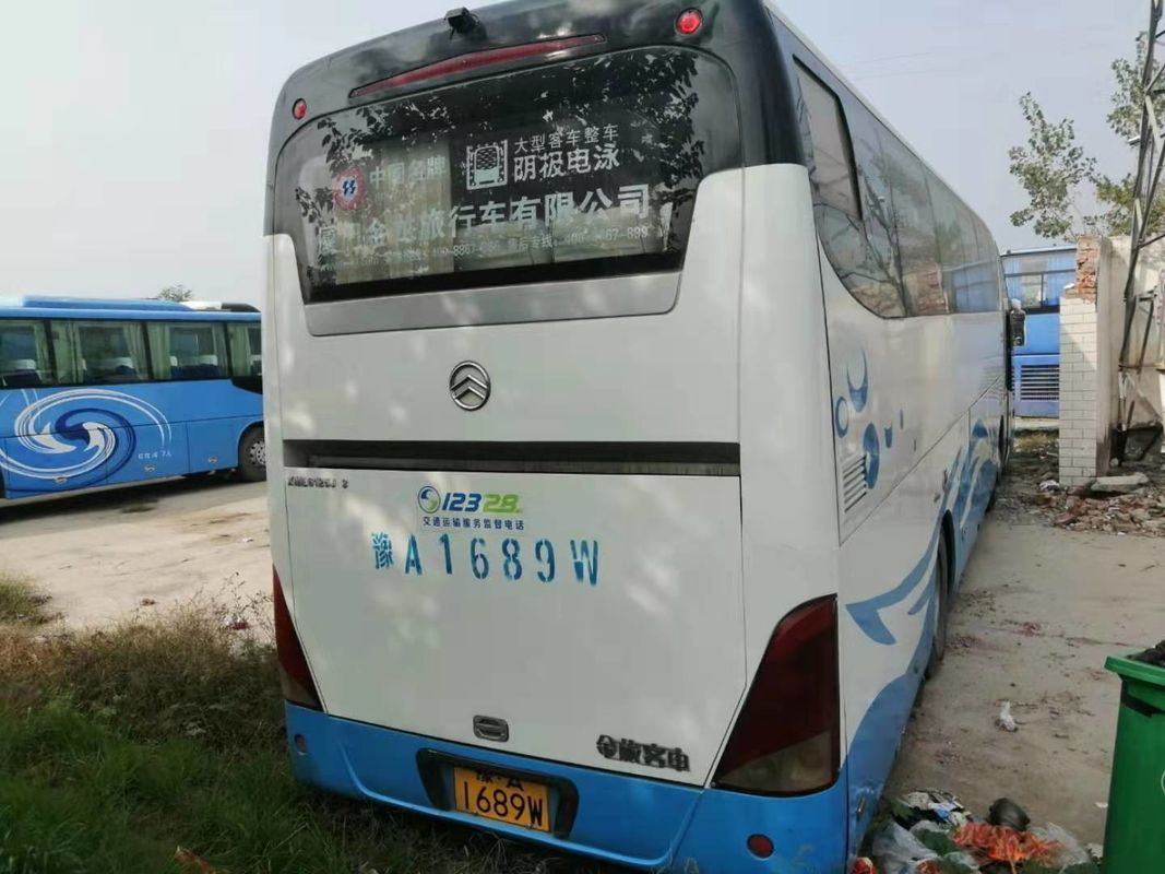 황금 용 XML6125는 사용한 차 버스를 2010 년 55 좌석 100km/H 최고 속도 만듭니다