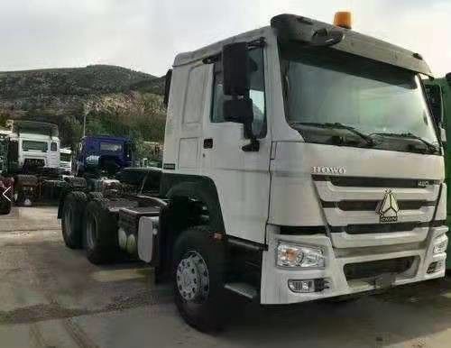 사용된 트랙터 트럭 31 - 40t 적재 능력 6x4 동륜차 ISO