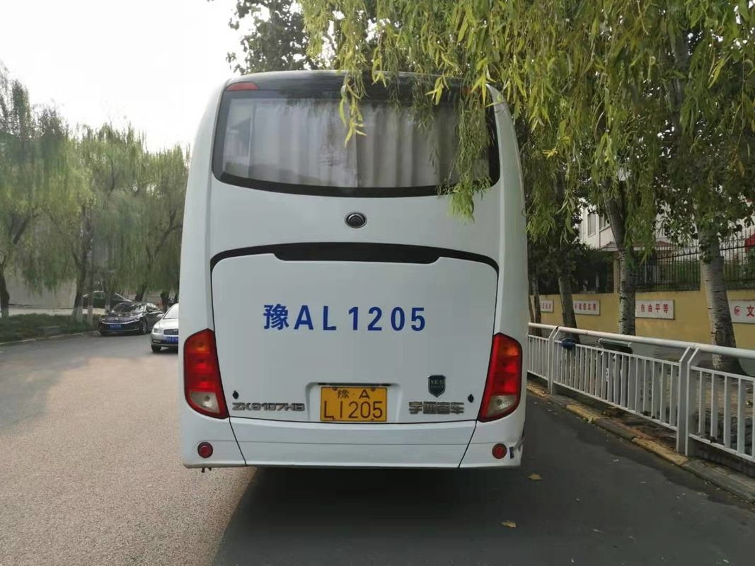 살레 유럽 3세 좋은 일반인 버스를 위한 125 km/H ZK6107 50 좌석 LHD 2012년 사용된 유통 버스 대형 버스