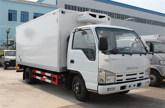 2 문 100P 72kw 디젤 98km/H 냉장 트럭 의료 자재 다중 모델 다중 브랜드