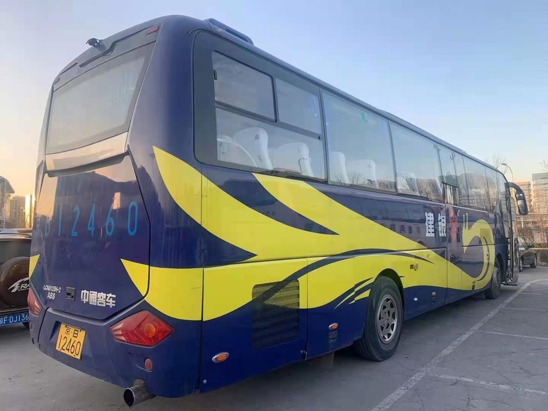 53개의 좌석 LCK6125 Zhongtong은 여객 Euro III Coach Bus 여객 버스를 위한 코치 버스를 사용했습니다