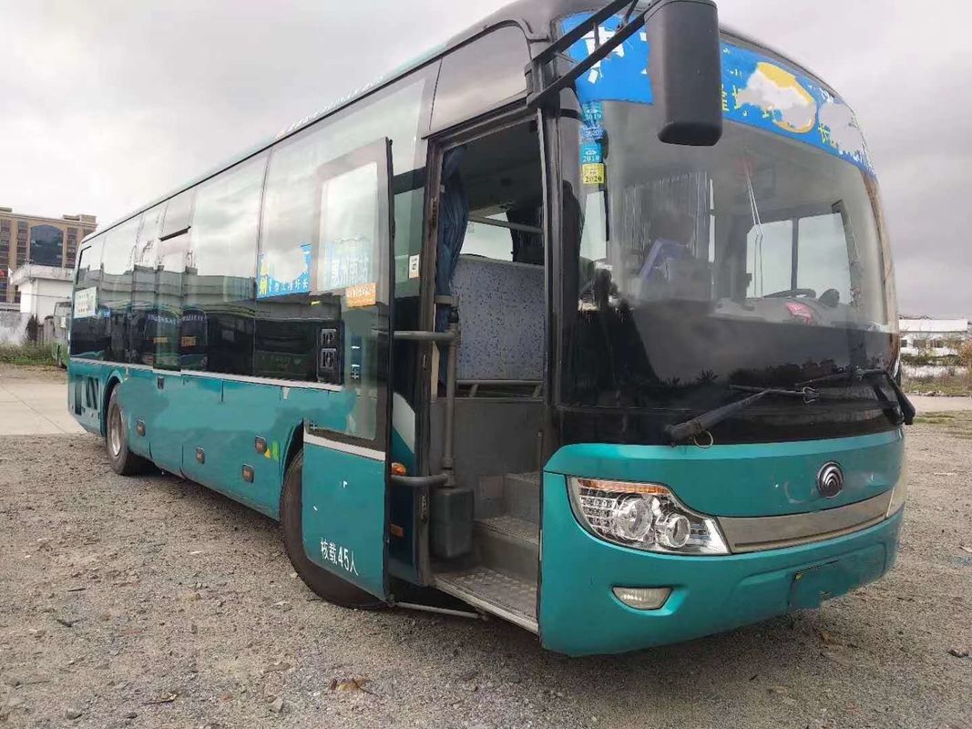 ZK6116HF 228kw 51 좌석 사용 Yutong 버스 여객 버스 럭셔리 좌석 낮은 킬로미터 누드 포장 LHD