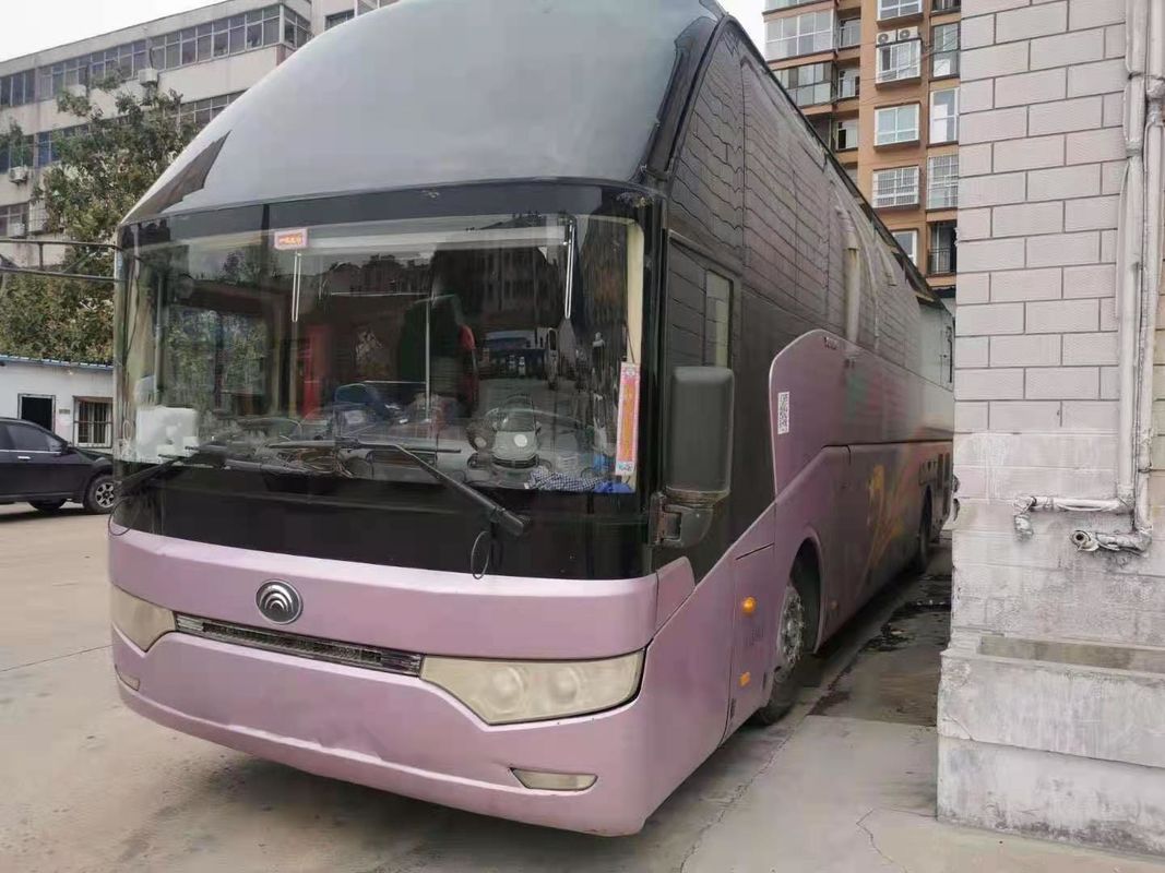 Yutong ZK6122 양문 왼쪽 조타 중고 관광 버스 50석 중고 코치
