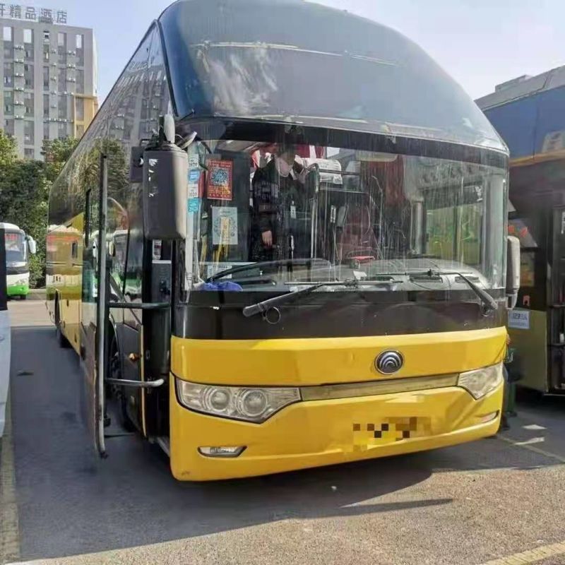 화장실 양여닫이 웨이차이 엔진 247 kw와 사용된 유통 버스 ZK6122 47 VIP 자리