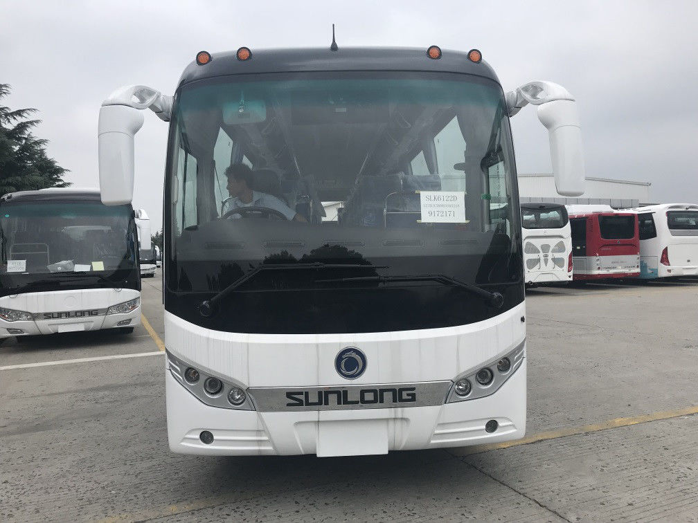 디젤 엔진과 새로운 션롱 대형 버스 SLK6122D 47 자리 우회전 구동 새로운 코우트치 버스