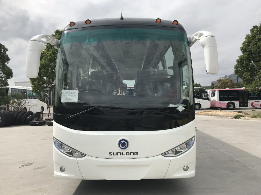 새로운 션롱 대형 버스 SLK6102CNG 35 자리 오른손은 디젤 엔진과 새로운 관광객 버스를 운전합니다