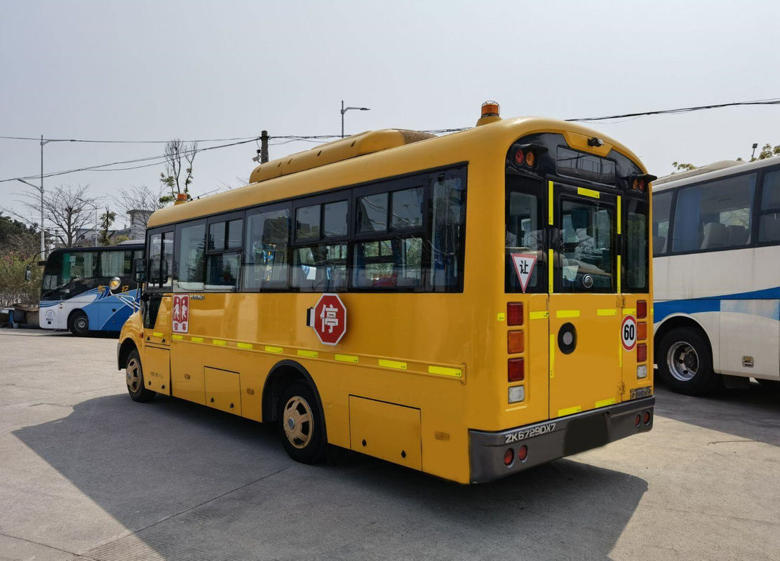 41곳 자리 2014년이 어떤 사고도 조종하지 못하는 유통 버스 ZK6729D 디젤 엔진 사용된 학교 버스 LHD 운전사를 사용했습니다