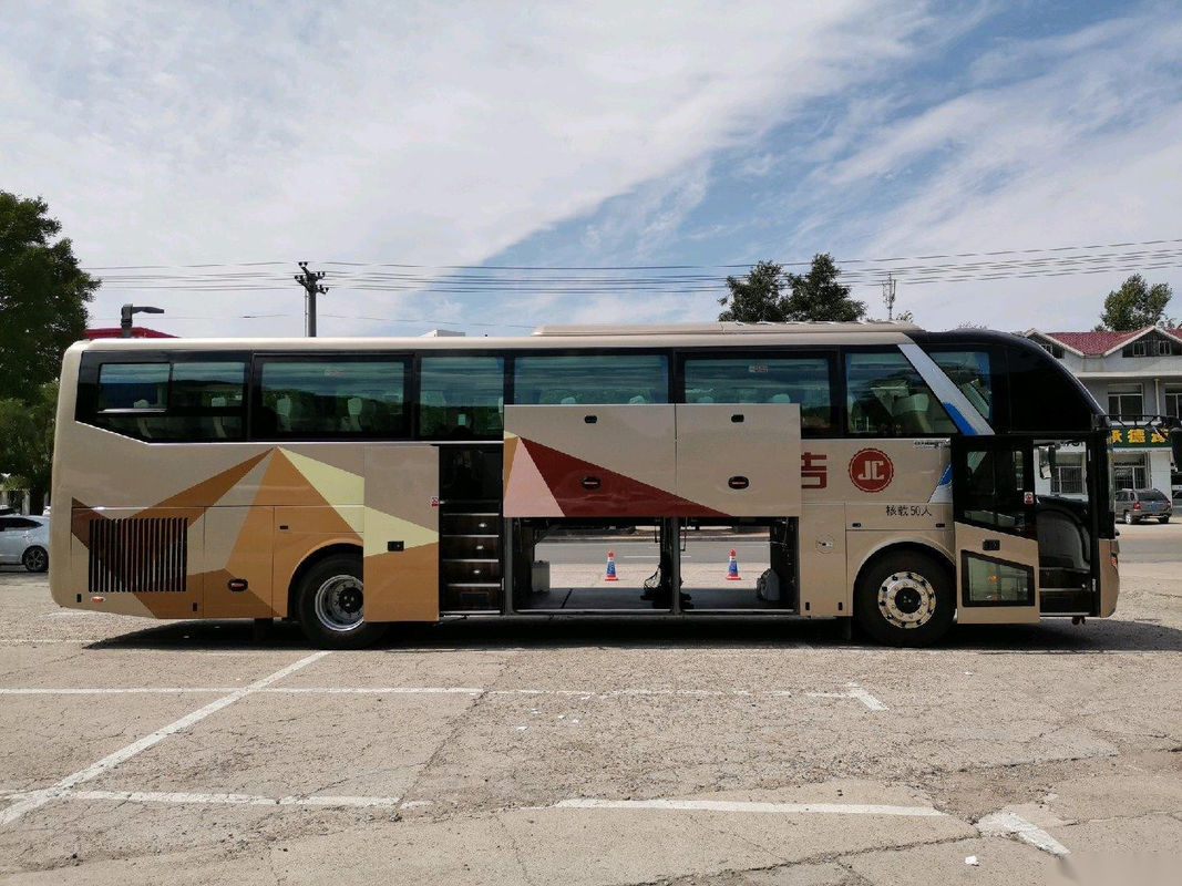 사용된 즈홍통 버스 LCK6119 50 자리 2019년 큰 능력 칸막이 유로 Ｖ 336 kw 아이에바그 샤시