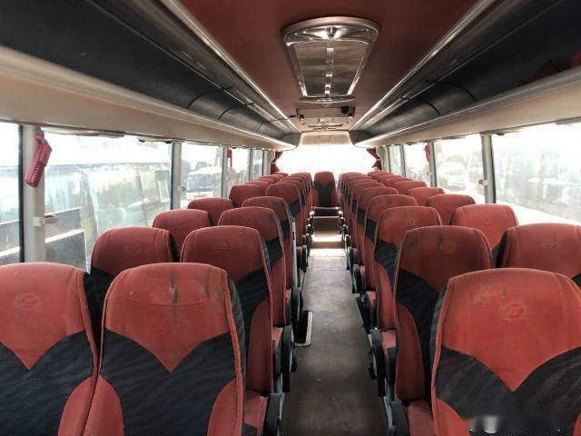 Used Yutong Bus ZK6127 Double Glass 50 Seats Rear Engine Left Steering Double Doors