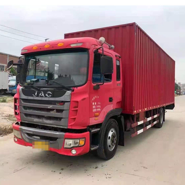 2016년 중고로 5Ton 10Ton 잭 브랜드 초침 4x2 LHD 화물 밴트럭을 사용했습니다