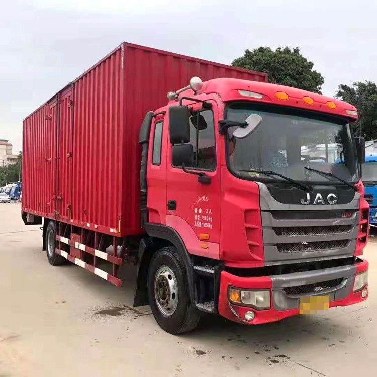2016년 중고로 5Ton 10Ton 잭 브랜드 초침 4x2 LHD 화물 밴트럭을 사용했습니다