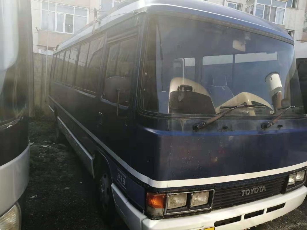 2010 Year 20 Seats Used Coaster Bus , Toyota Coaster Bus RHD Used Mini Bus With Diesel Engine , Left Steering