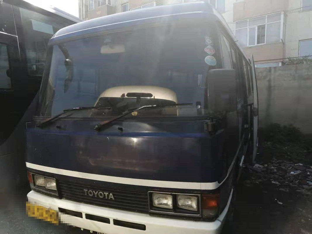 2010 Year 20 Seats Used Coaster Bus , Toyota Coaster Bus RHD Used Mini Bus With Diesel Engine , Left Steering