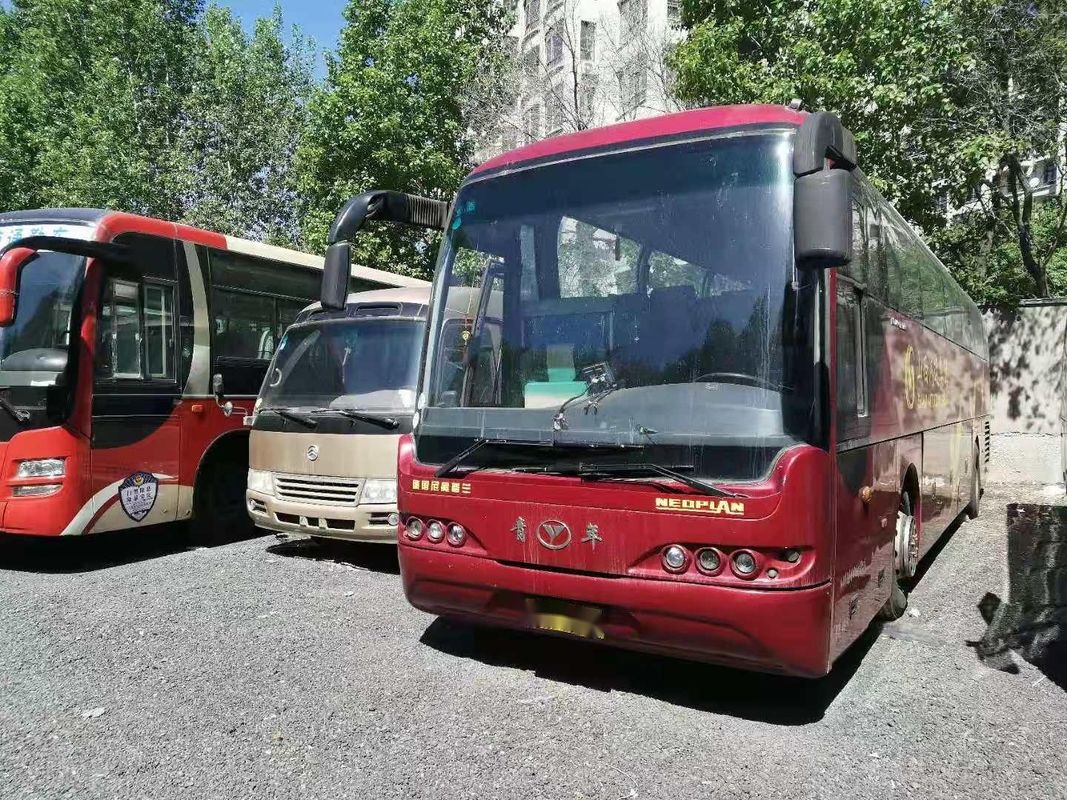 사용된 영맨 버스 NEOPLAN 샤시 48 좌석 에어백 양여닫이 왼쪽 안내 후미 엔진 사용된 일반인 버스