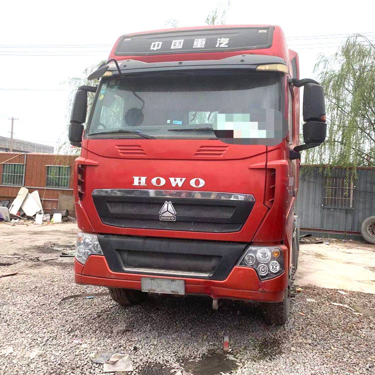 간접이 시노트럭 HOWO T7H 460HP 540HP 사용된 트레일러 트랙터는 2016년을 교환합니다