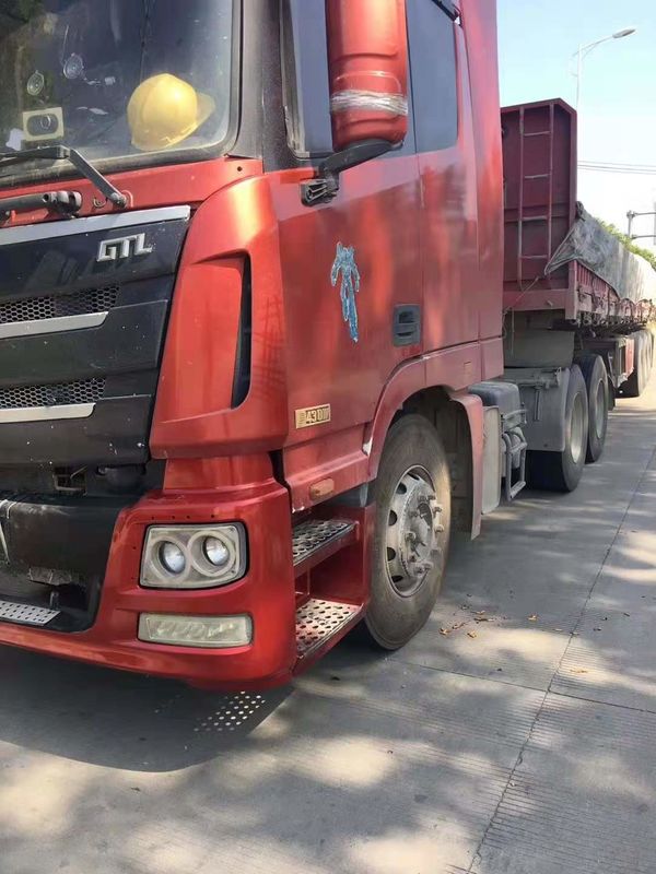 사용된 중국 포톤 아우먼트래터 트럭 430HP 트레일러 트랙터 50 톤 6X4년 2015년 초침