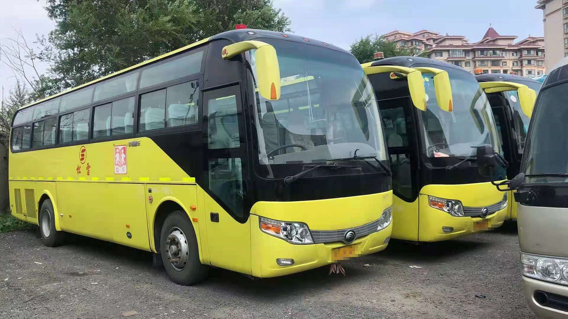 51석 중고 Yutong ZK6107 버스 중고 코치 버스 2012년 100km/H 스티어링 LHD 무사고