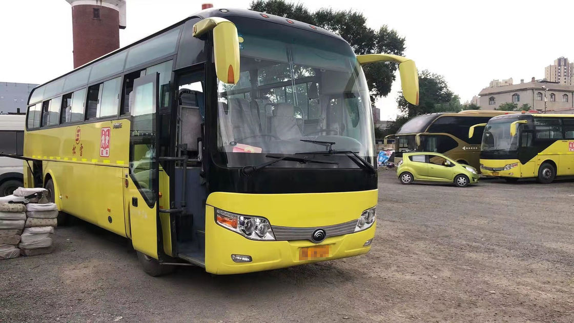 51석 중고 Yutong ZK6107 버스 중고 코치 버스 2012년 100km/H 스티어링 LHD 무사고