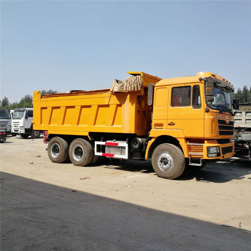 사용된 Shacman F3000 대형 트럭 340 마력 6X4 5.6m 쓰레기꾼 트럭 SX3255DR384