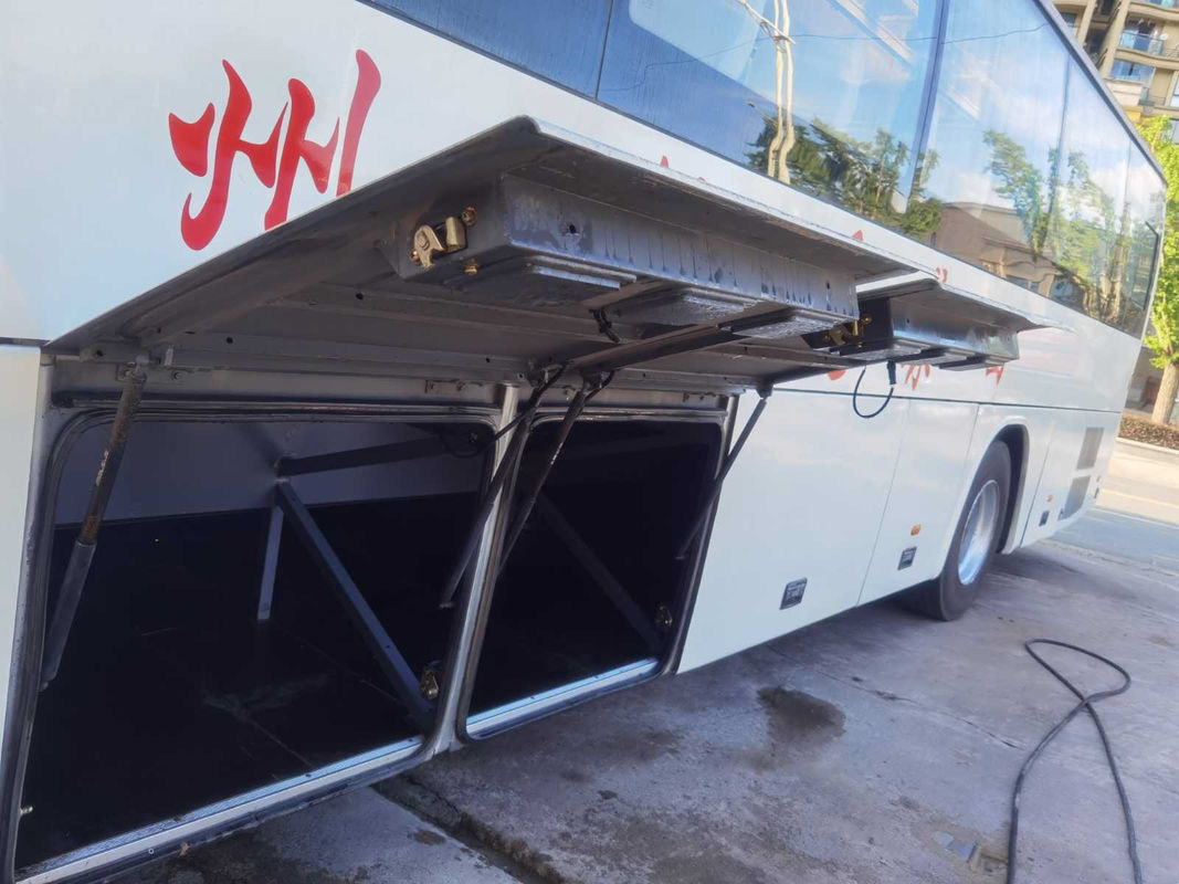 중고 Higer 버스 후방 엔진 모델 KLQ6129 좋은 승객 버스 53 좌석 후방 Weichai 엔진 215kw Euro III