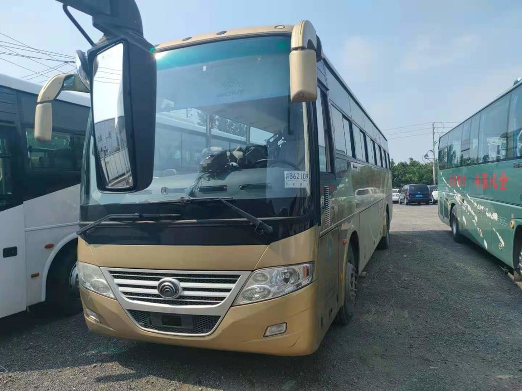 신착 54석 2012년 중고 Yutong 버스 ZK6112D 앞 엔진 LHD 운전사 무사고