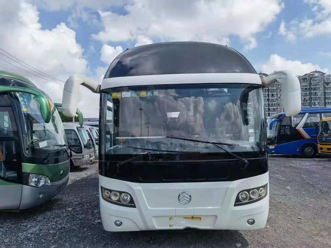 중고 골든 드래곤 버스 XML6125 중고 투어 버스 55석 Yuchai 후방 엔진 127kw 유로 IV 양문