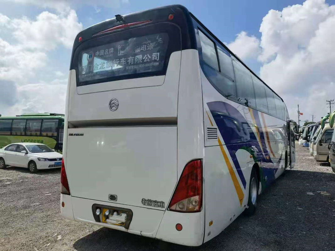 중고 골든 드래곤 버스 XML6125 중고 투어 버스 55석 Yuchai 후방 엔진 127kw 유로 IV 양문