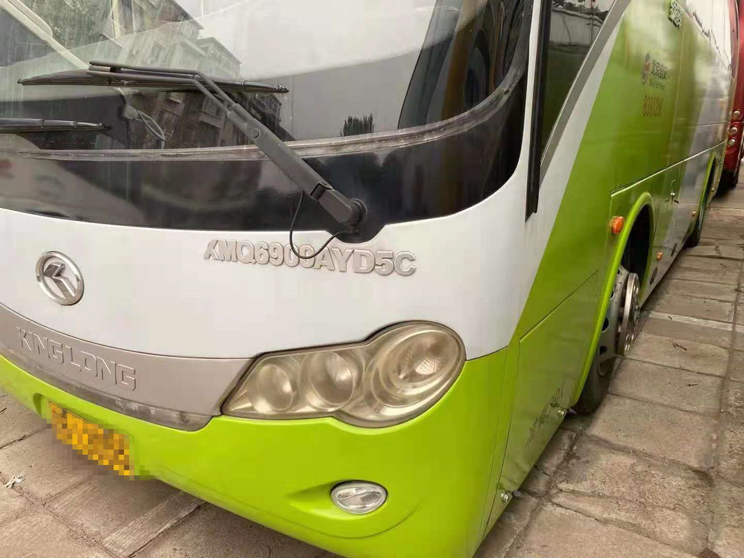 새로운 도착 2011 년 사용 킹 롱 XMQ6900 코치 버스 39 석 중고 버스 디젤 엔진 사고 없음 LHD 버스